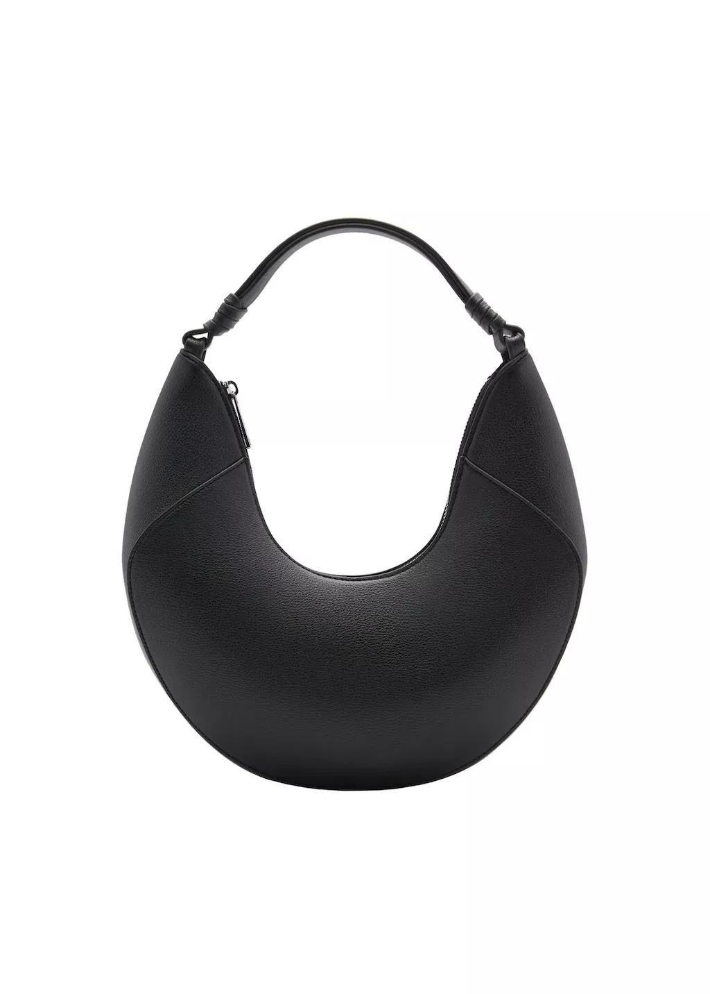 Brown Leather-Effect Shoulder Bag, Medium Brown, large image number 7