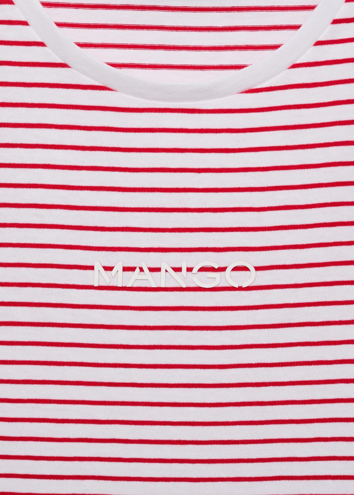 Red Striped Logo T-Shirt, , large image number 2