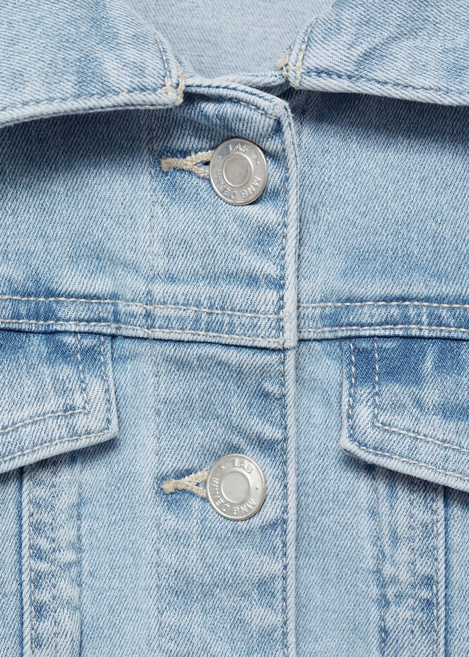 Blue Denim Jacket, Kids Girls, , large image number 1
