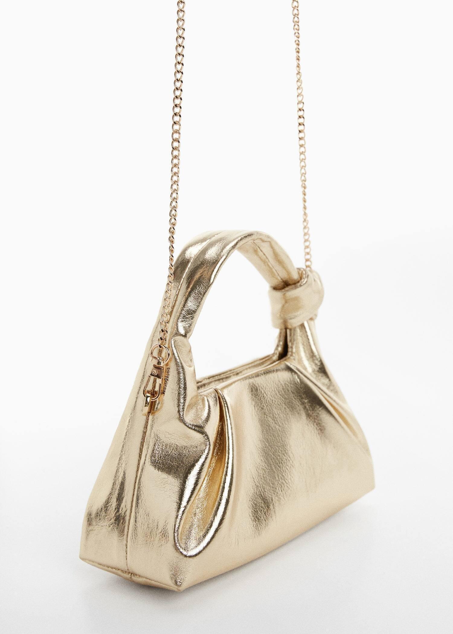 Gold Chain Mini Bag, Gold, large image number 0