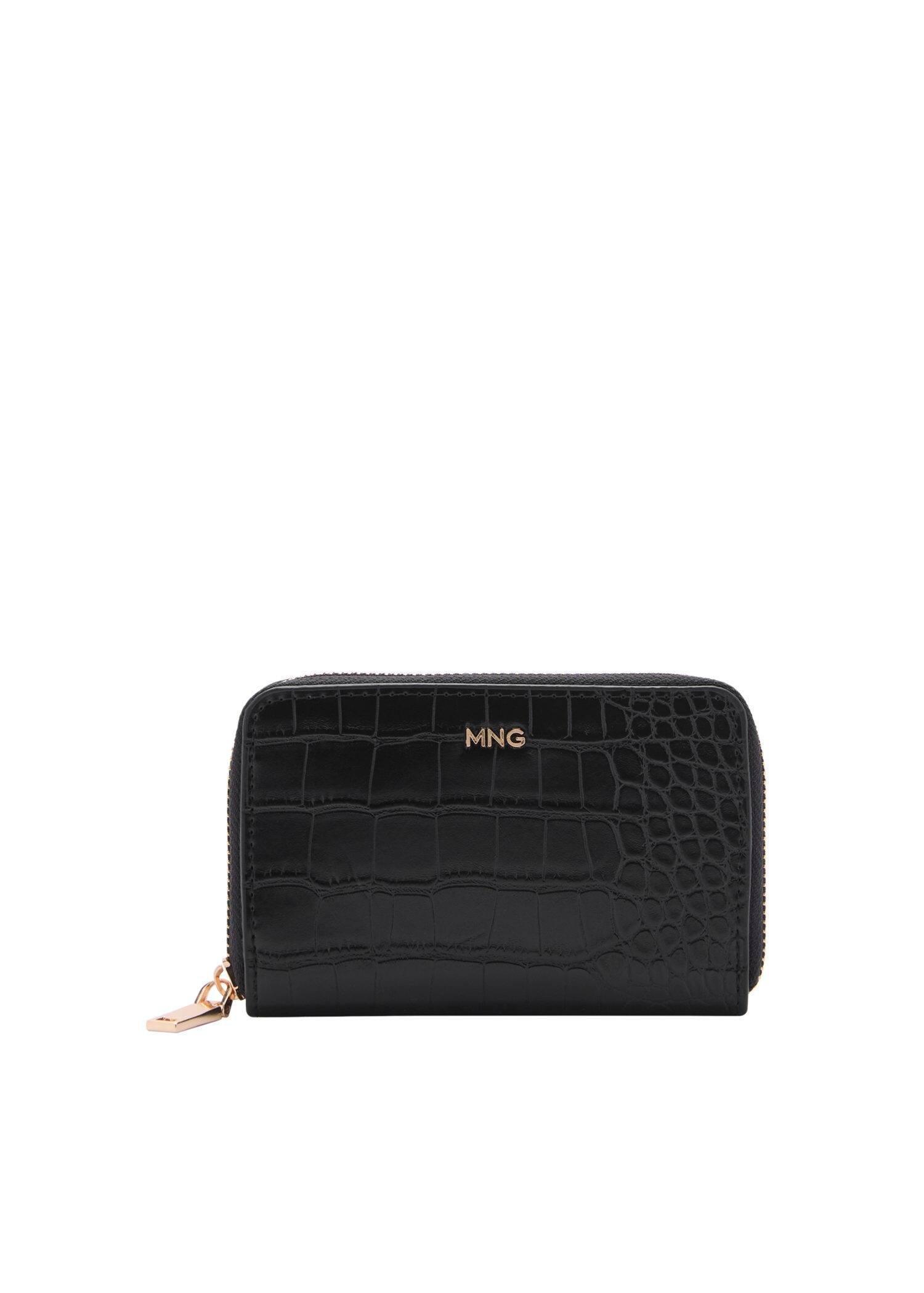 Black Animal Print Effect Purse, , large image number 3
