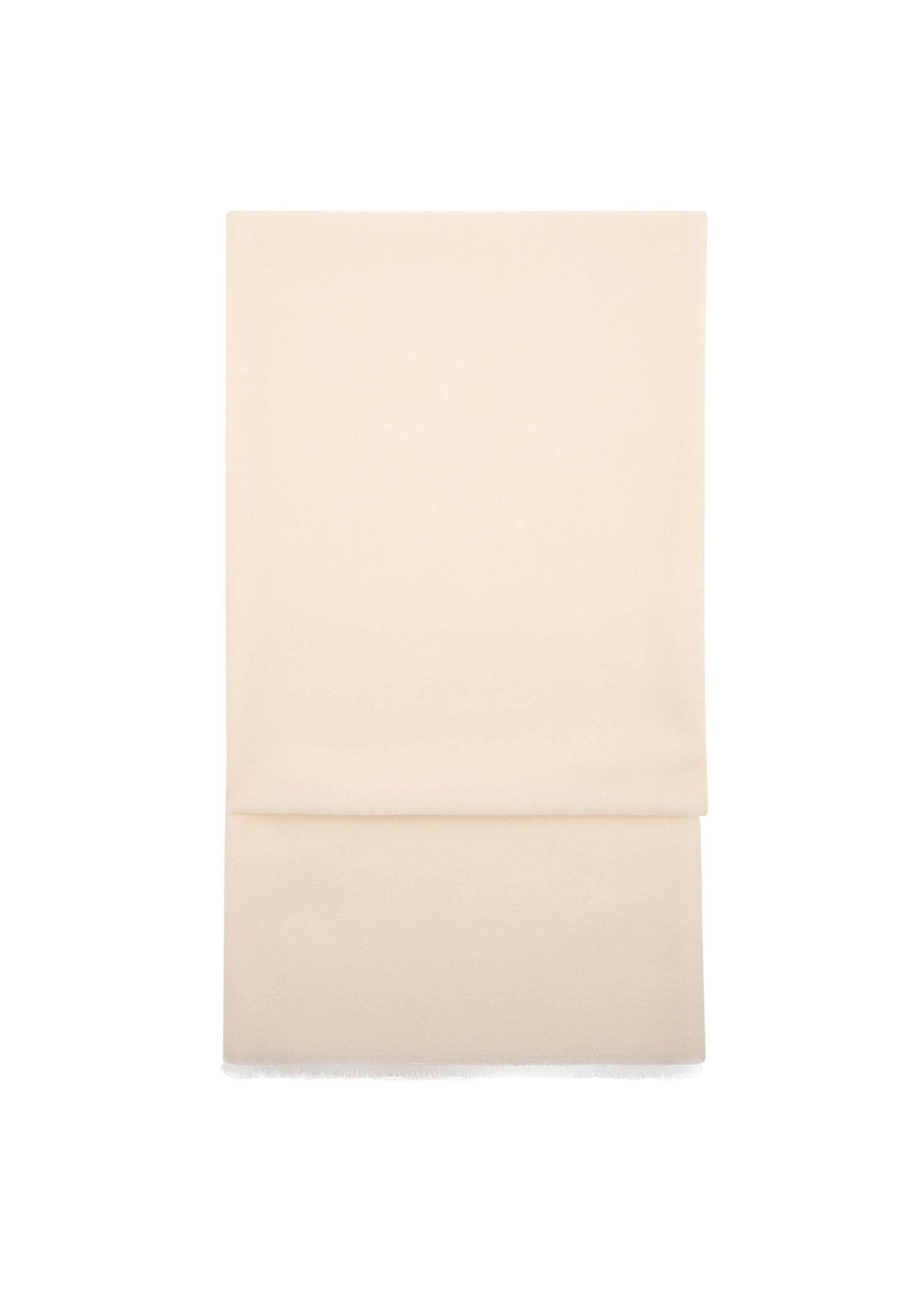 Beige Flowy Scarf, Light Beige, large image number 5