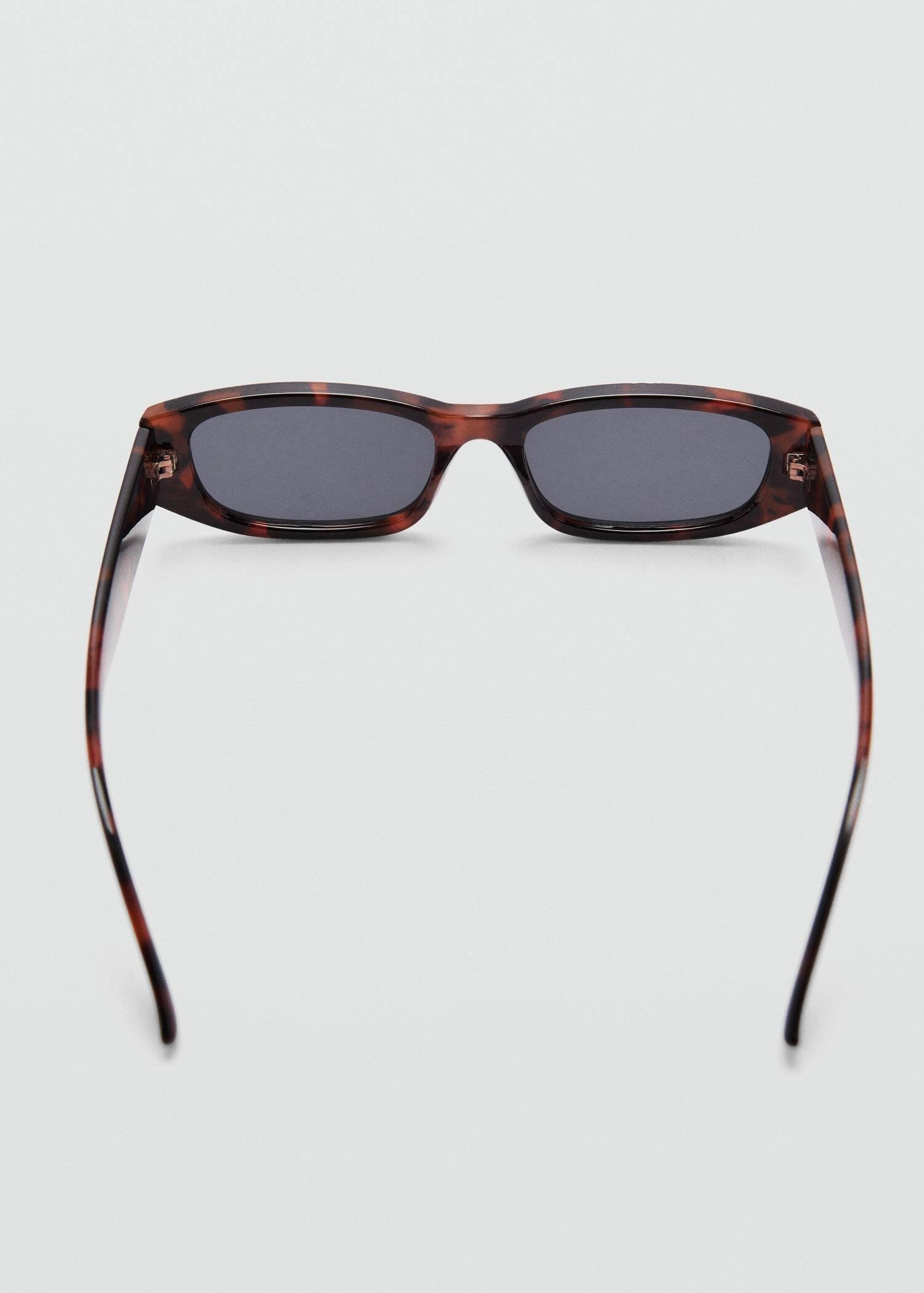 Brown Acetate Frame Sunglasses, Dark Brown, large image number 1