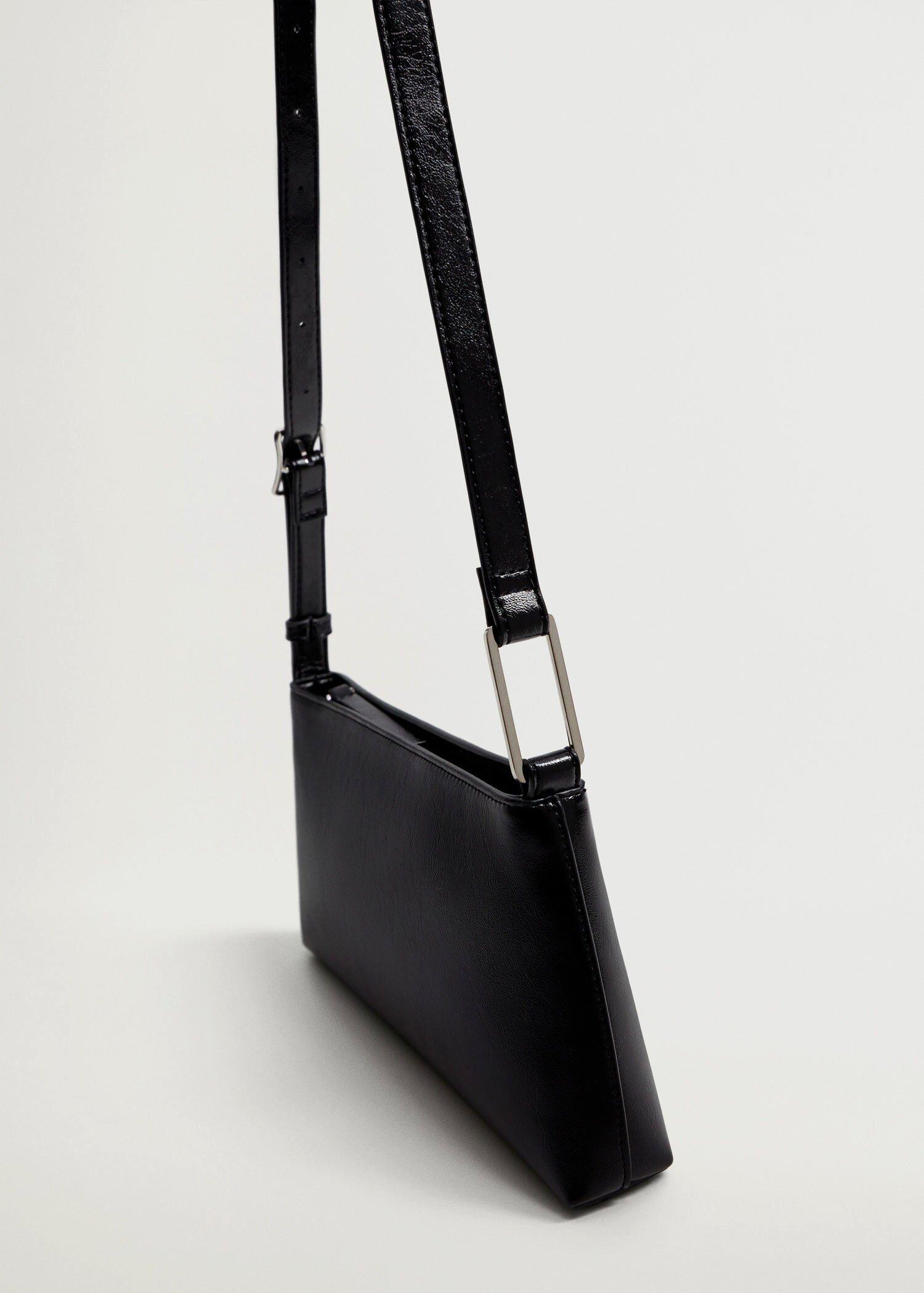 Black Baguette Bag, Women, , large image number 1