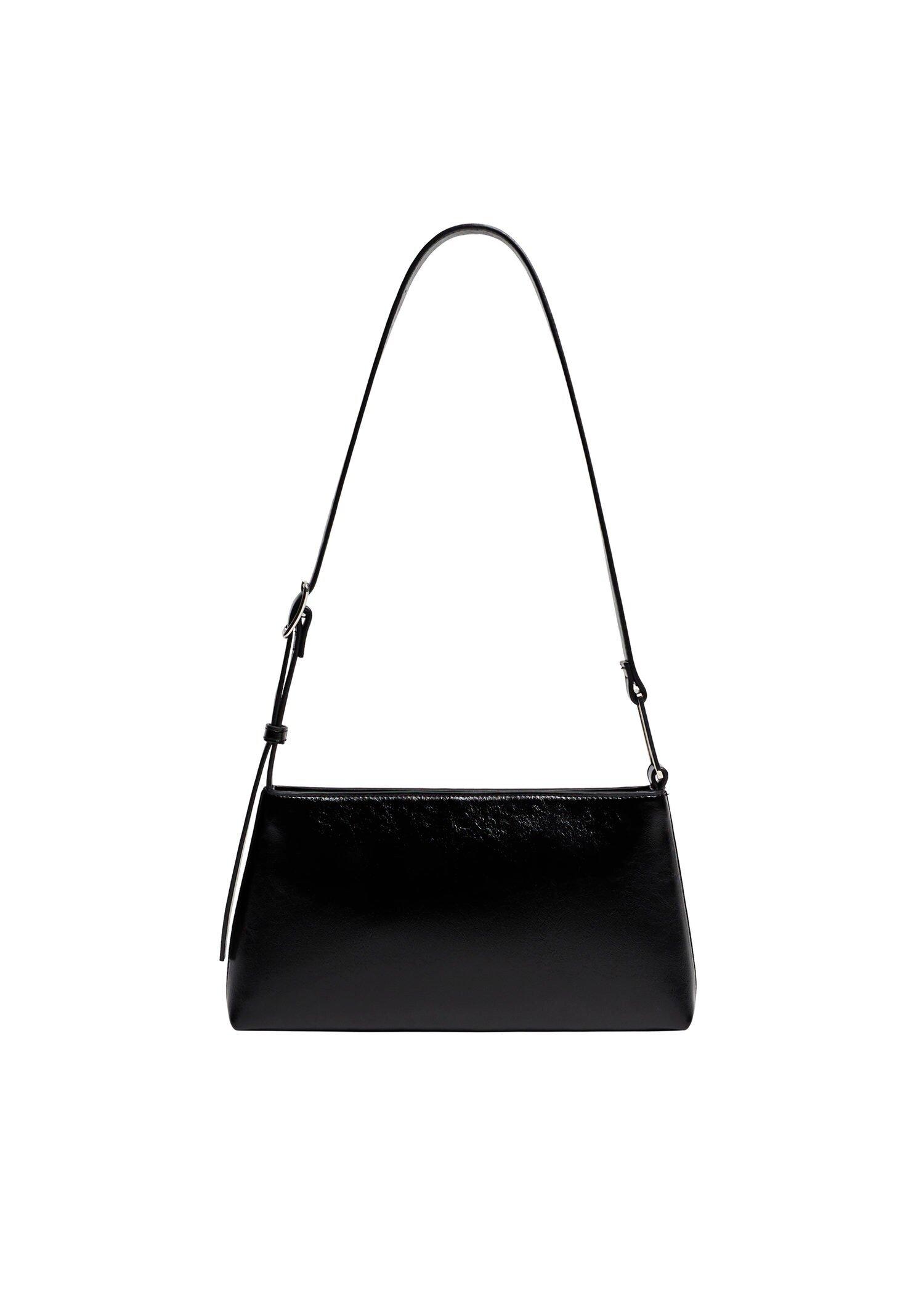 Black Baguette Bag, Women, , large image number 2