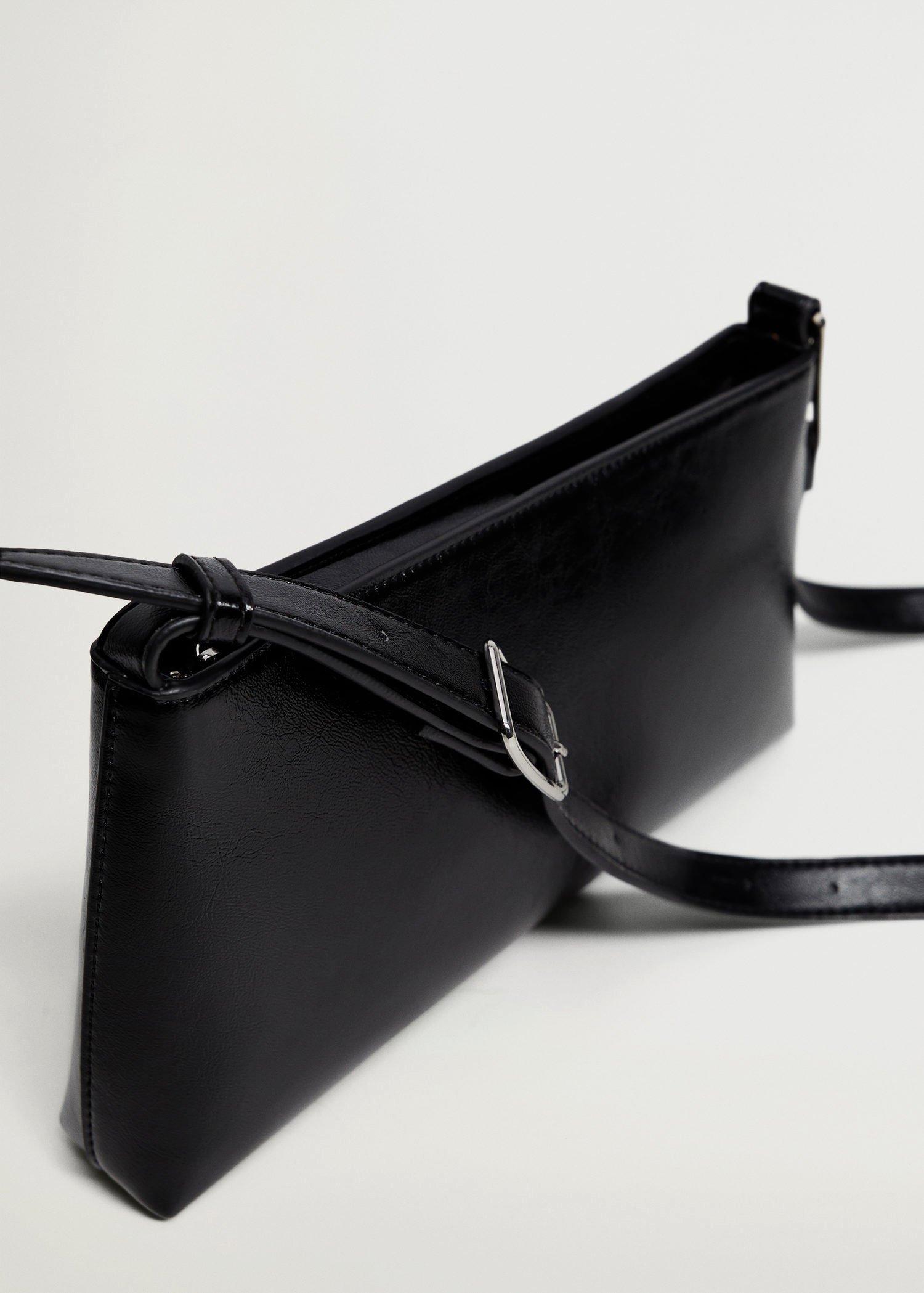 Black Baguette Bag, Women, , large image number 3