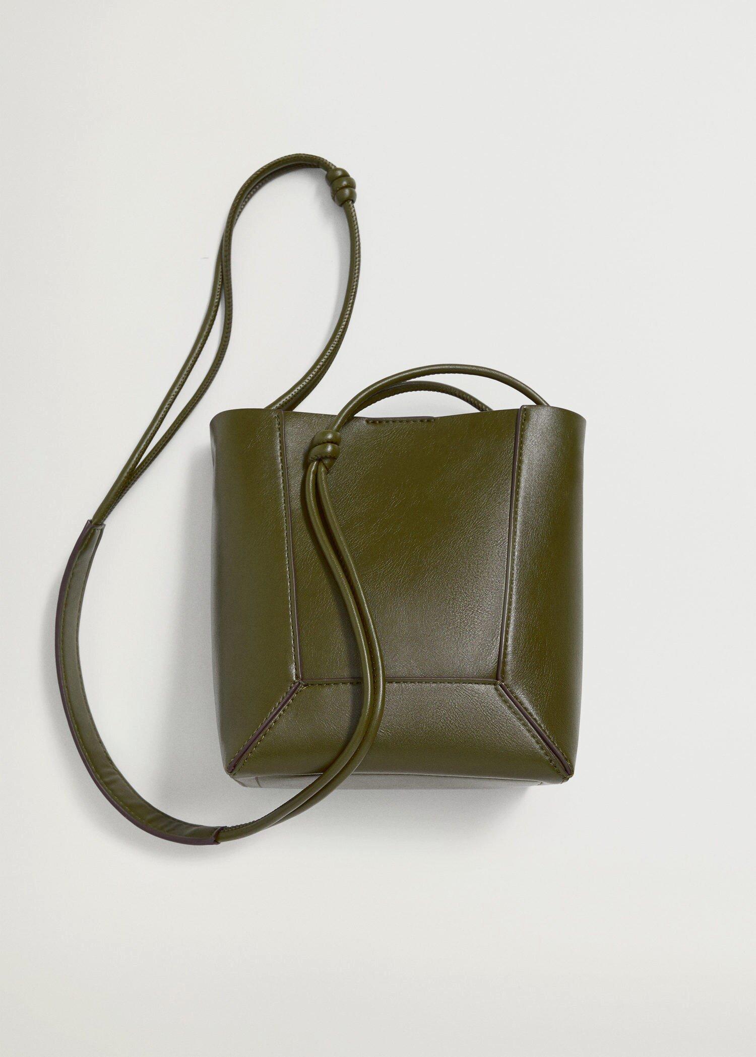 Khaki Knot Strap Bag, Women, , large image number 3