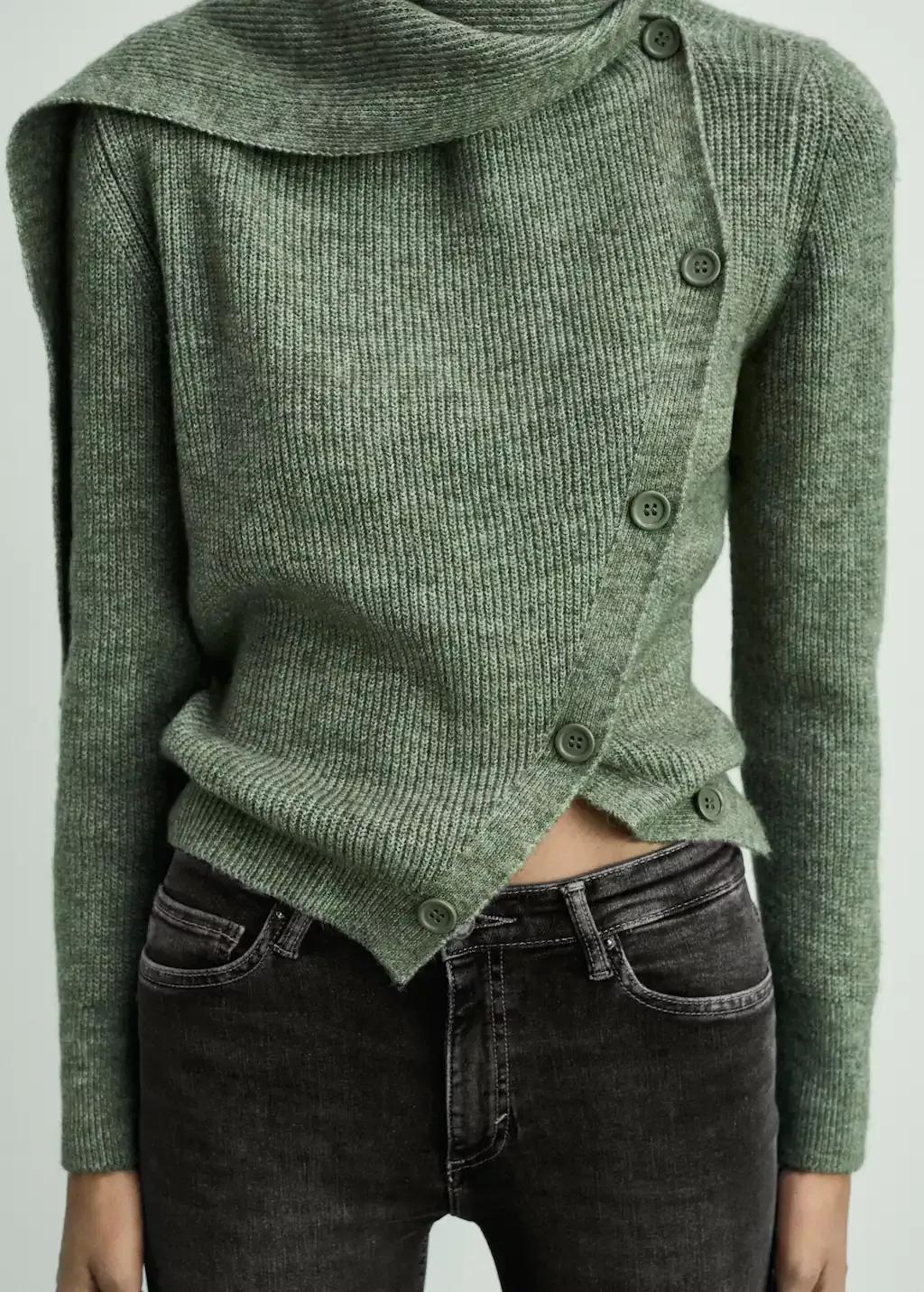 Grey Mid-Rise Skinny Jeans, , large image number 1