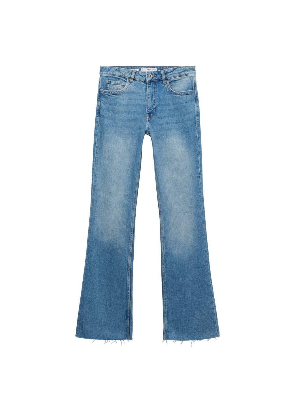 Blue High-Waist Balloon Jeans, , large image number 1