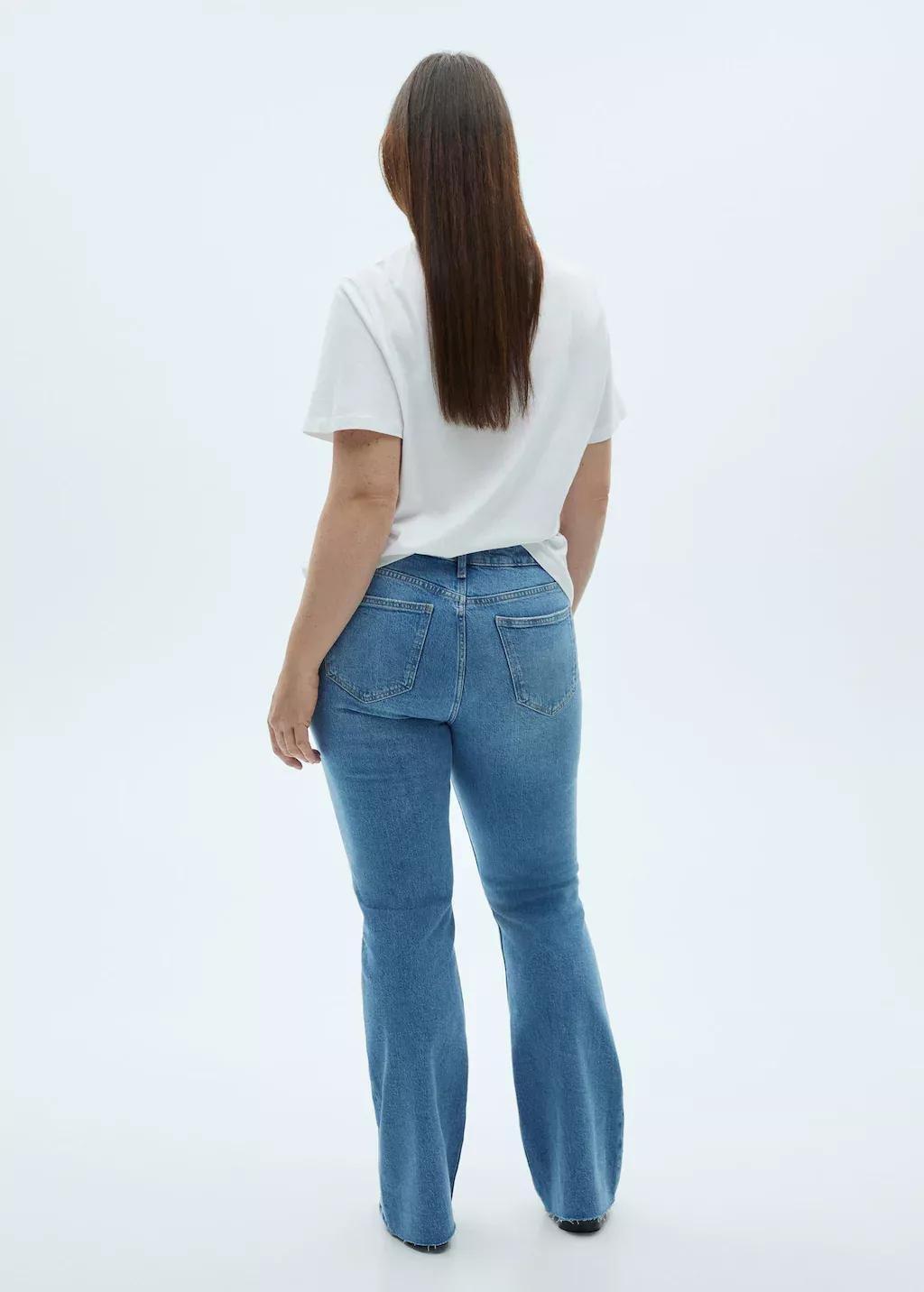 Blue High-Waist Balloon Jeans, , large image number 5