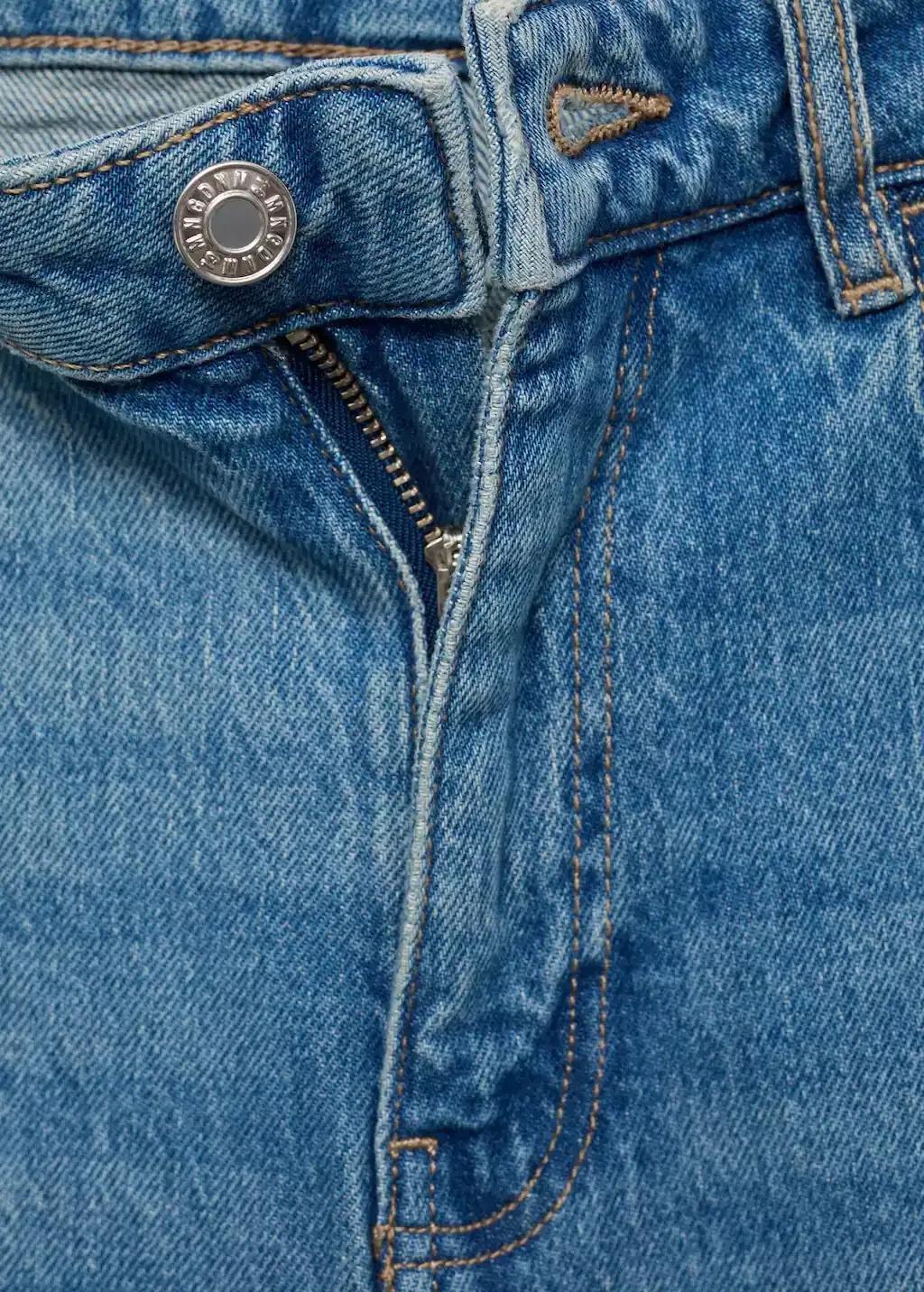 Blue High-Waist Balloon Jeans, , large image number 8