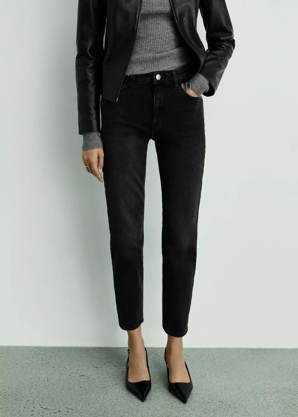 Grey New mom Comfort High-Rise Jeans, , large image number 0
