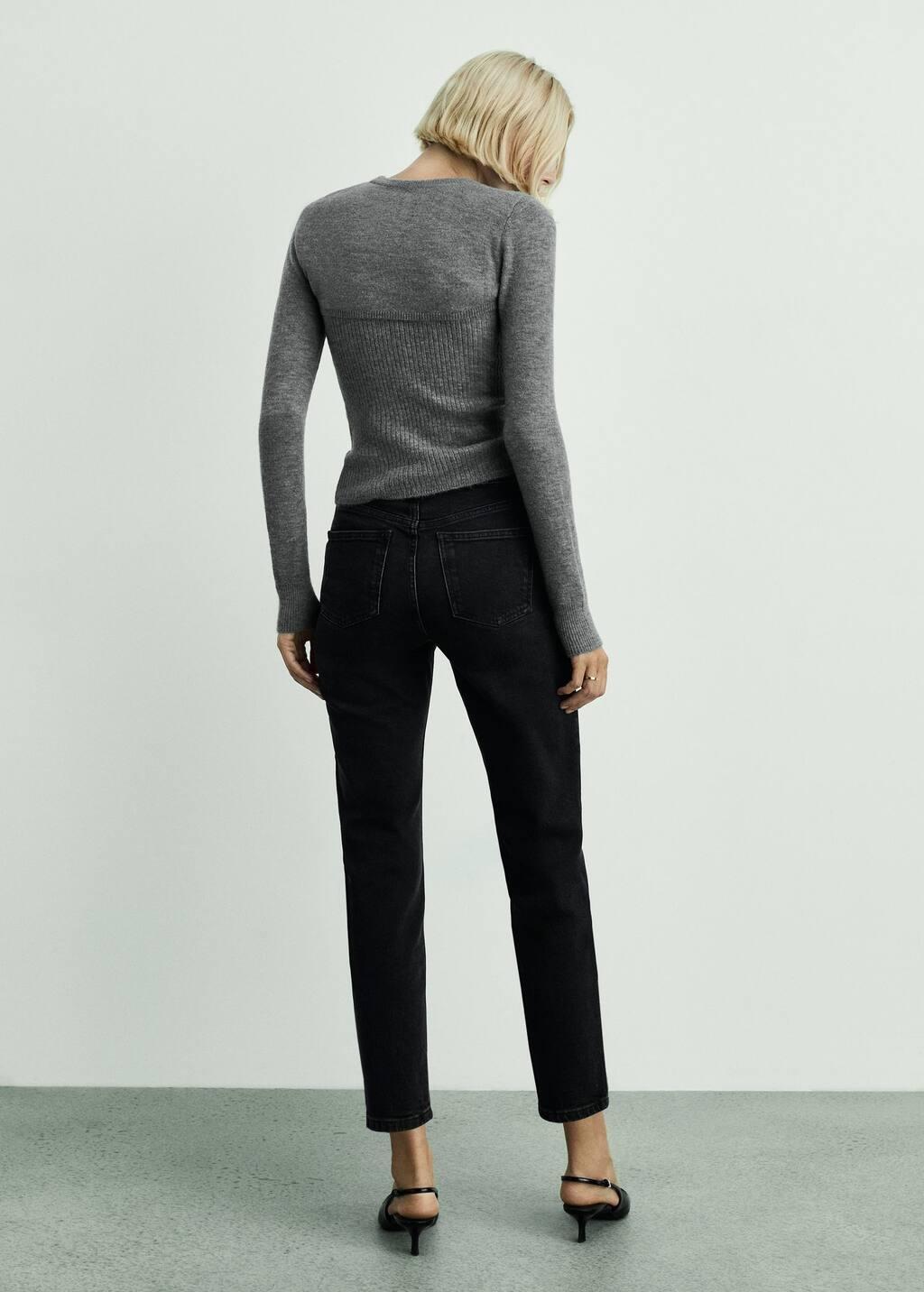 Grey New mom Comfort High-Rise Jeans, , large image number 9