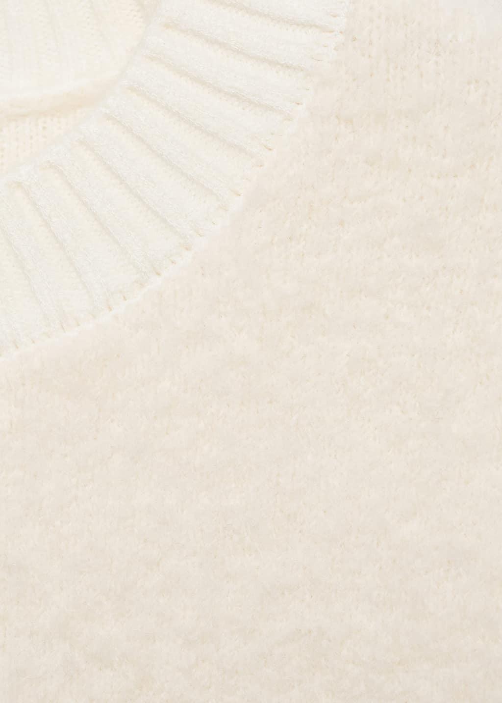 LIGHT BEIGE Round-neck sweater with soft finish, , large image number 3