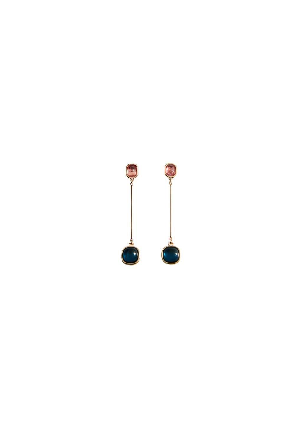 Gold Mixed Pieces Earrings, Gold, large image number 2