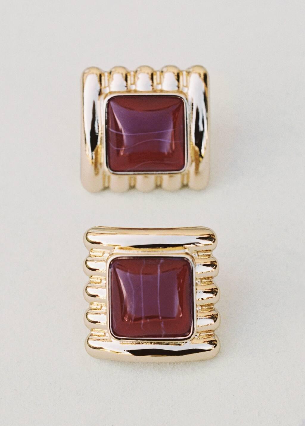 Gold Various Earrings In A Set, Gold, large image number 2