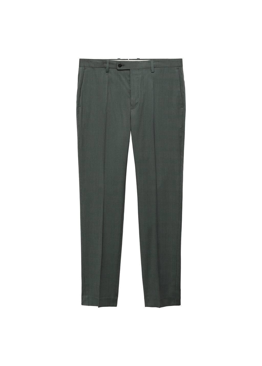 Green Welsh Plaid Suit Pants, , large image number 2