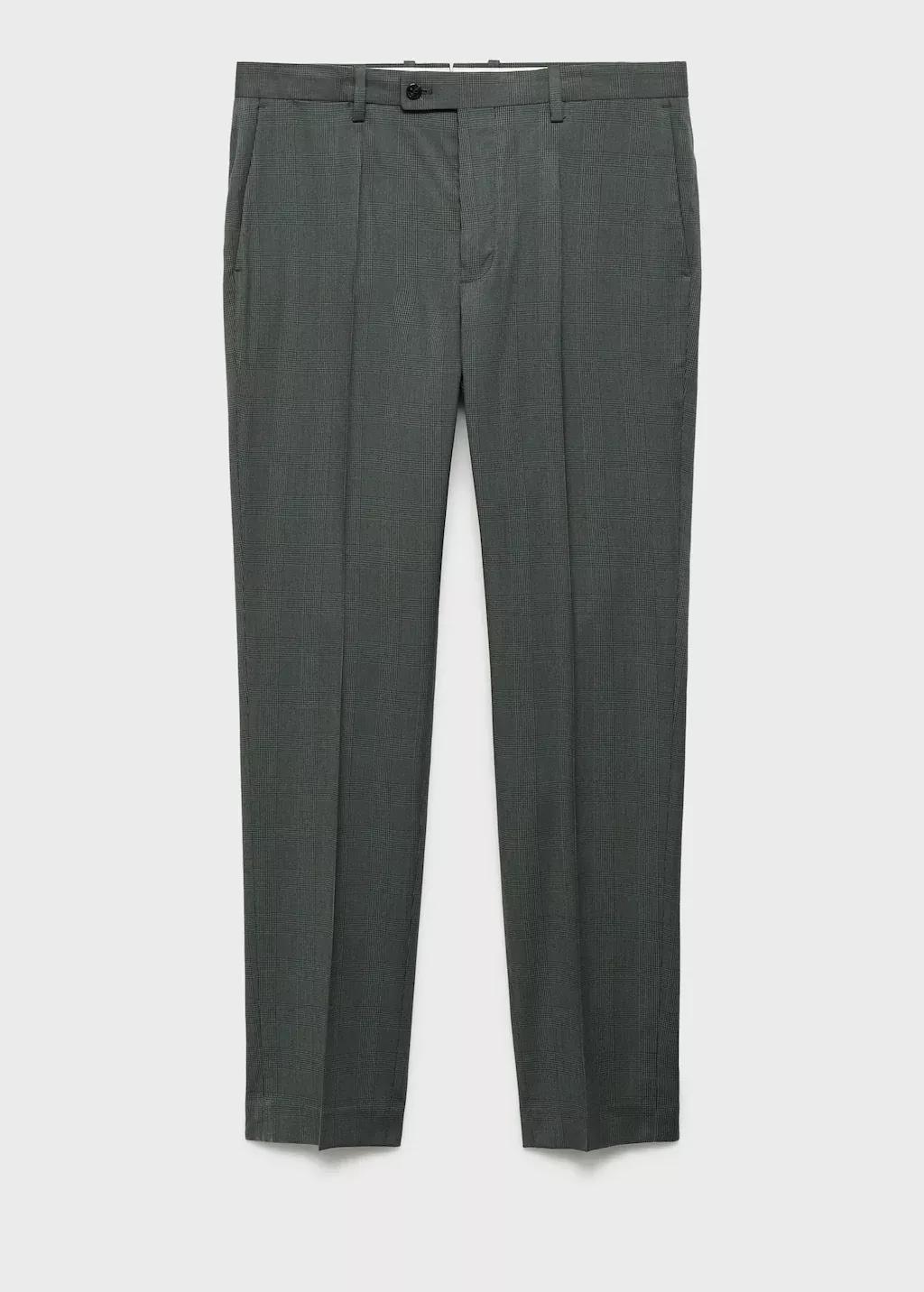Green Welsh Plaid Suit Pants, , large image number 4