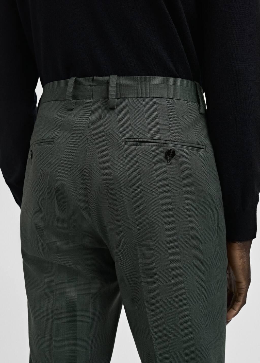 Green Welsh Plaid Suit Pants, , large image number 5
