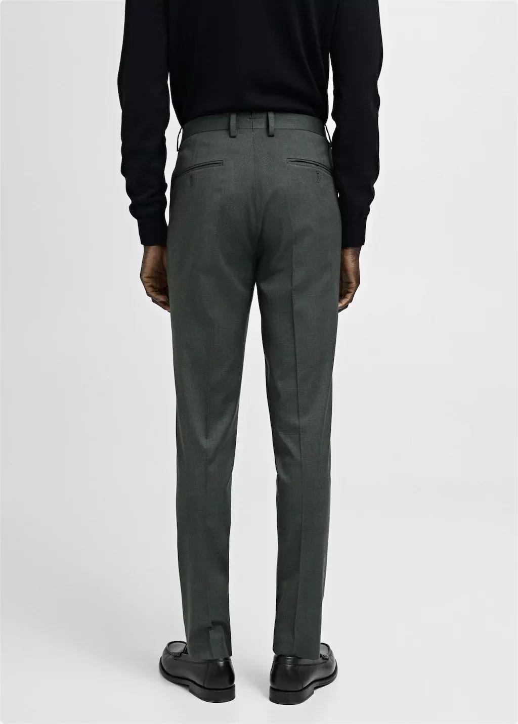 Green Welsh Plaid Suit Pants, , large image number 7