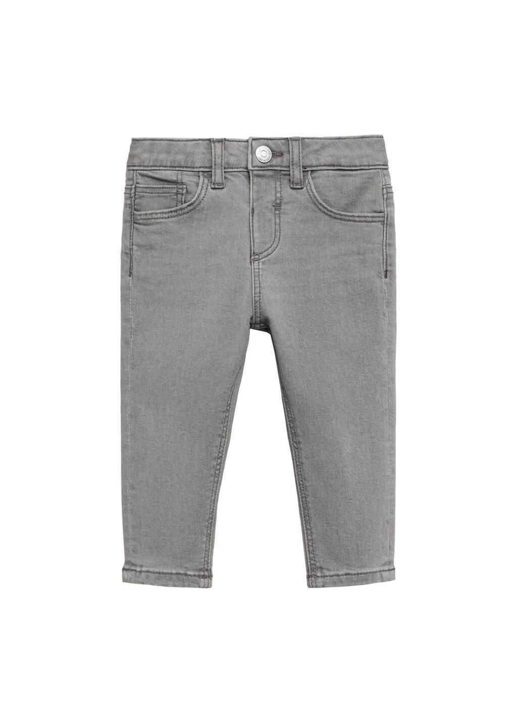 Grey Skinny Jeans, Baby Boy, , large image number 2