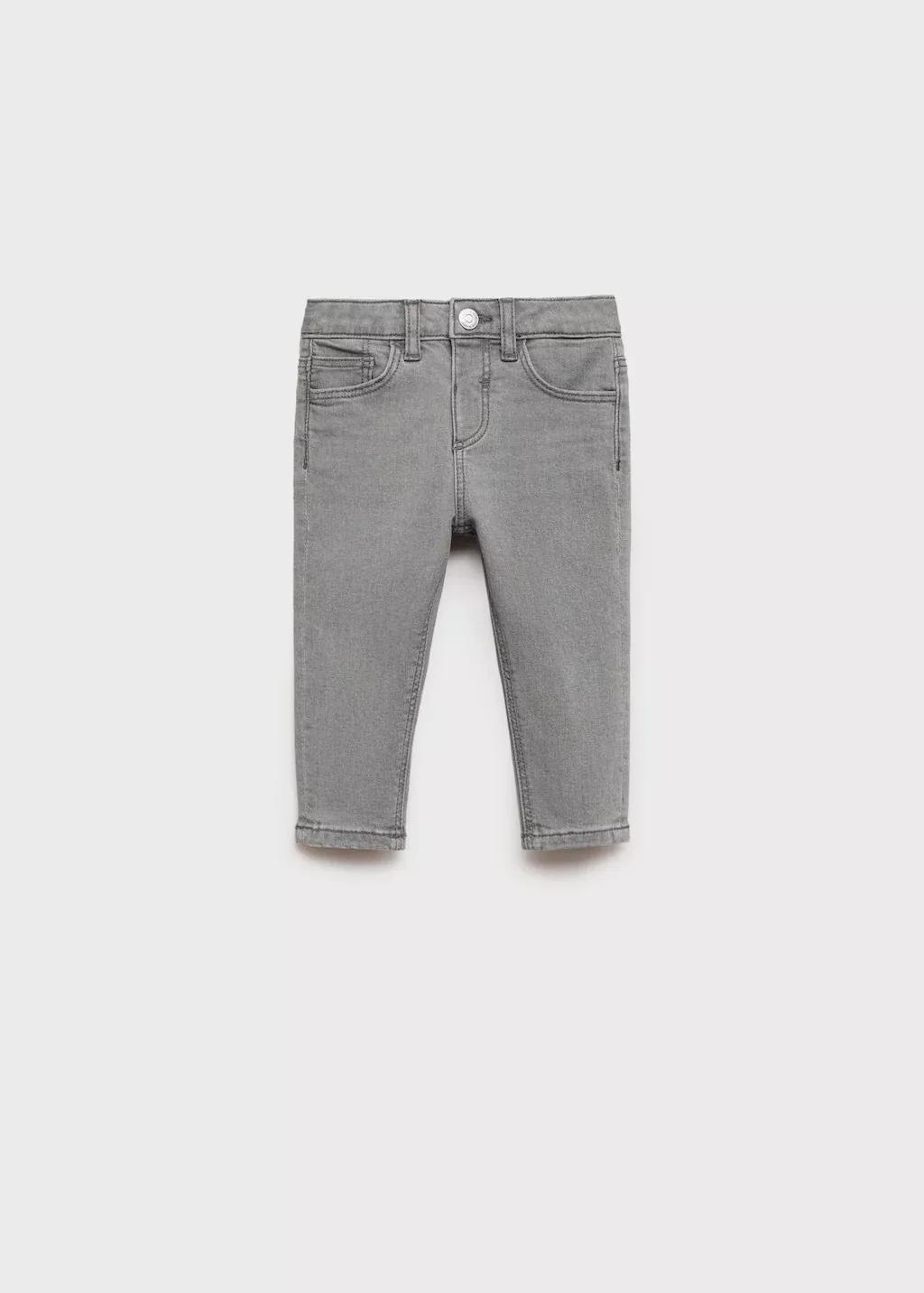 Grey Skinny Jeans, Baby Boy, , large image number 4