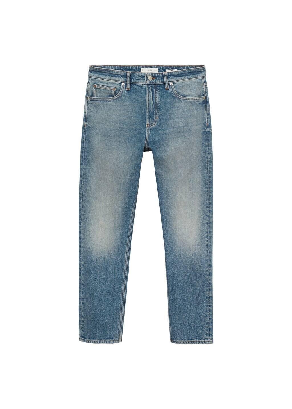 Blue Ben Tapered-Fit Light-Wash Jeans, , large image number 2