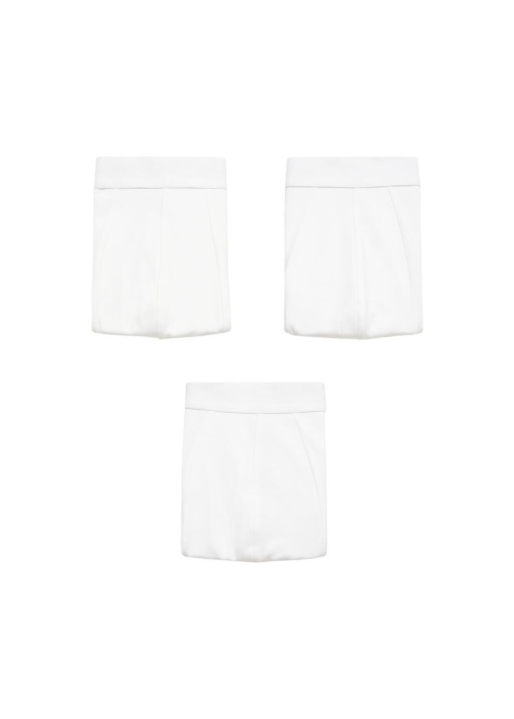 White 3-Pack Of Cotton Boxer Shorts, , large image number 2