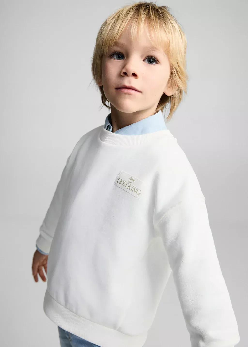 White Lion King Sweatshirt, Baby Boy, , large image number 1