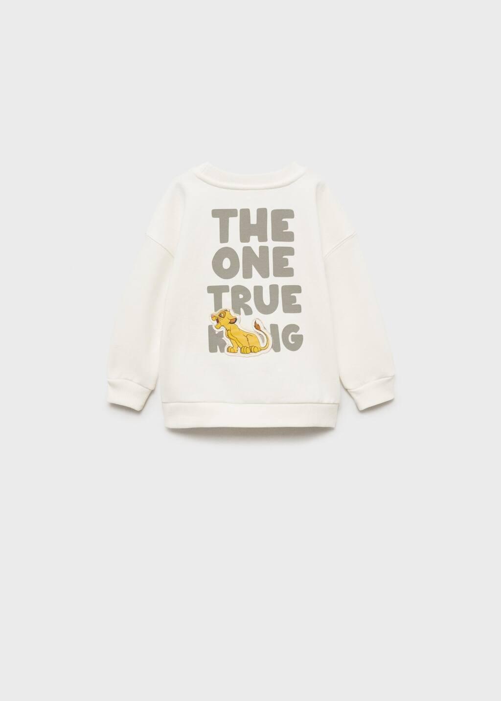 White Lion King Sweatshirt, Baby Boy, , large image number 2