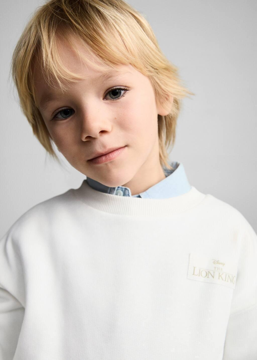 White Lion King Sweatshirt, Baby Boy, , large image number 3