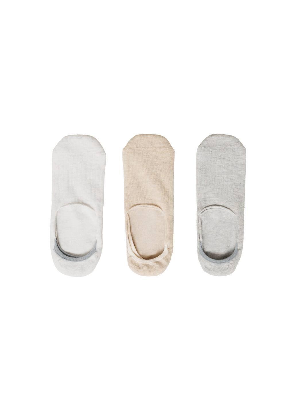 Beige Socks Pinkca, , large image number 2