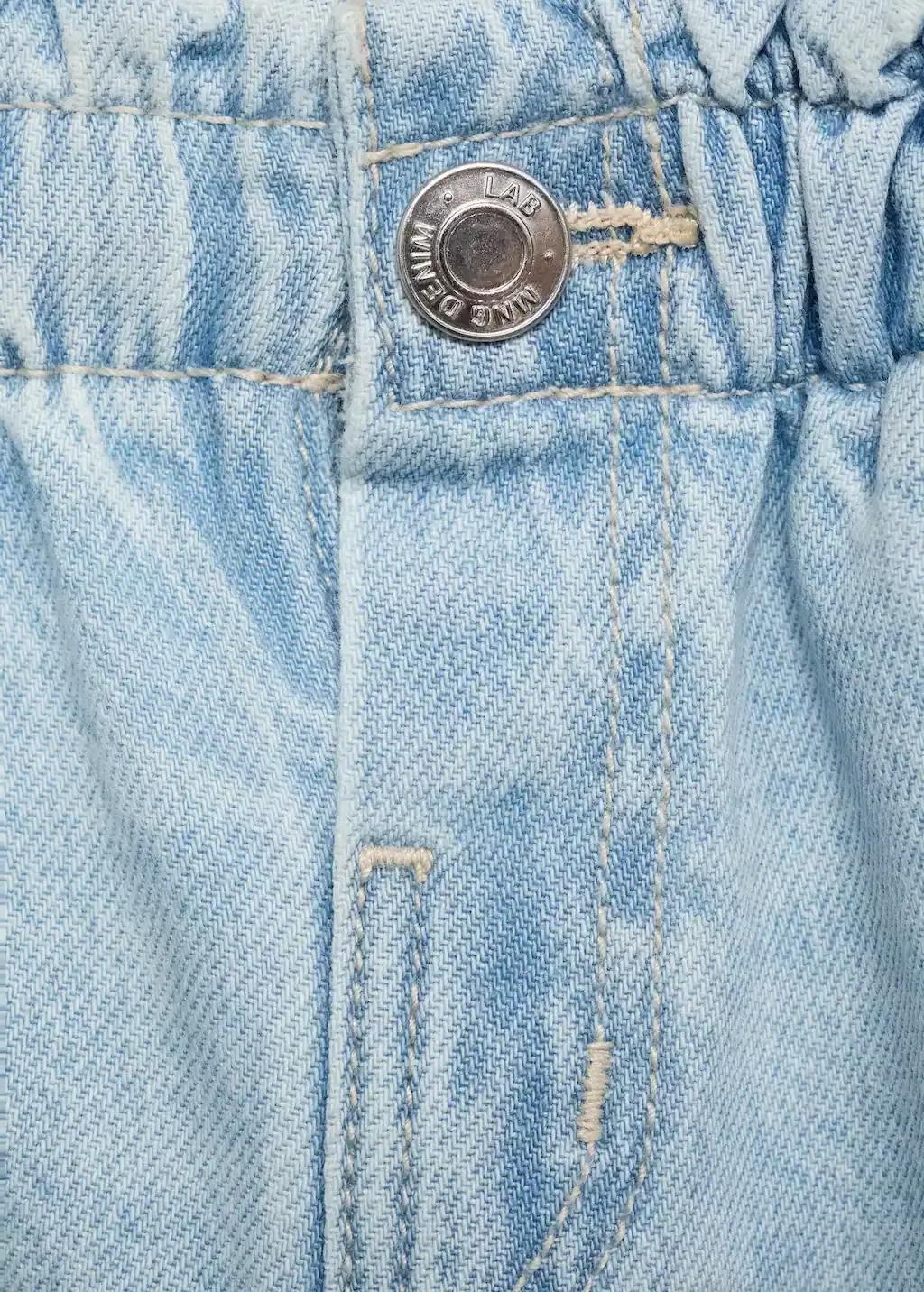 Blue Paper bag Jeans, , large image number 1