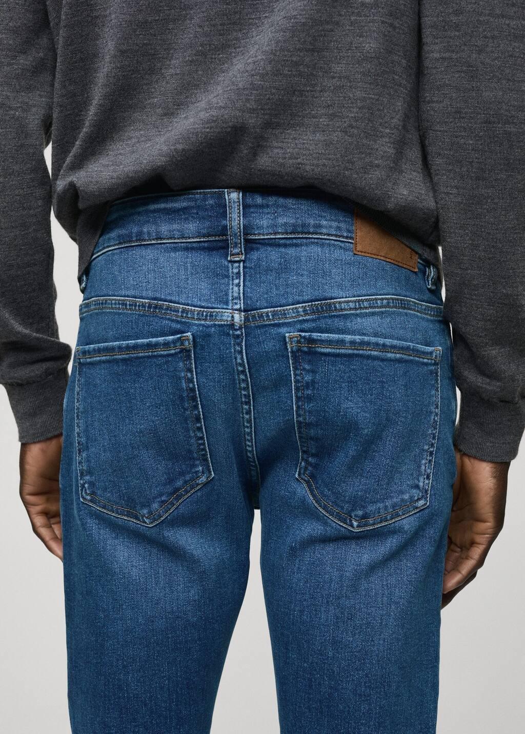 Blue Jude Skinny-Fit Jeans, , large image number 5