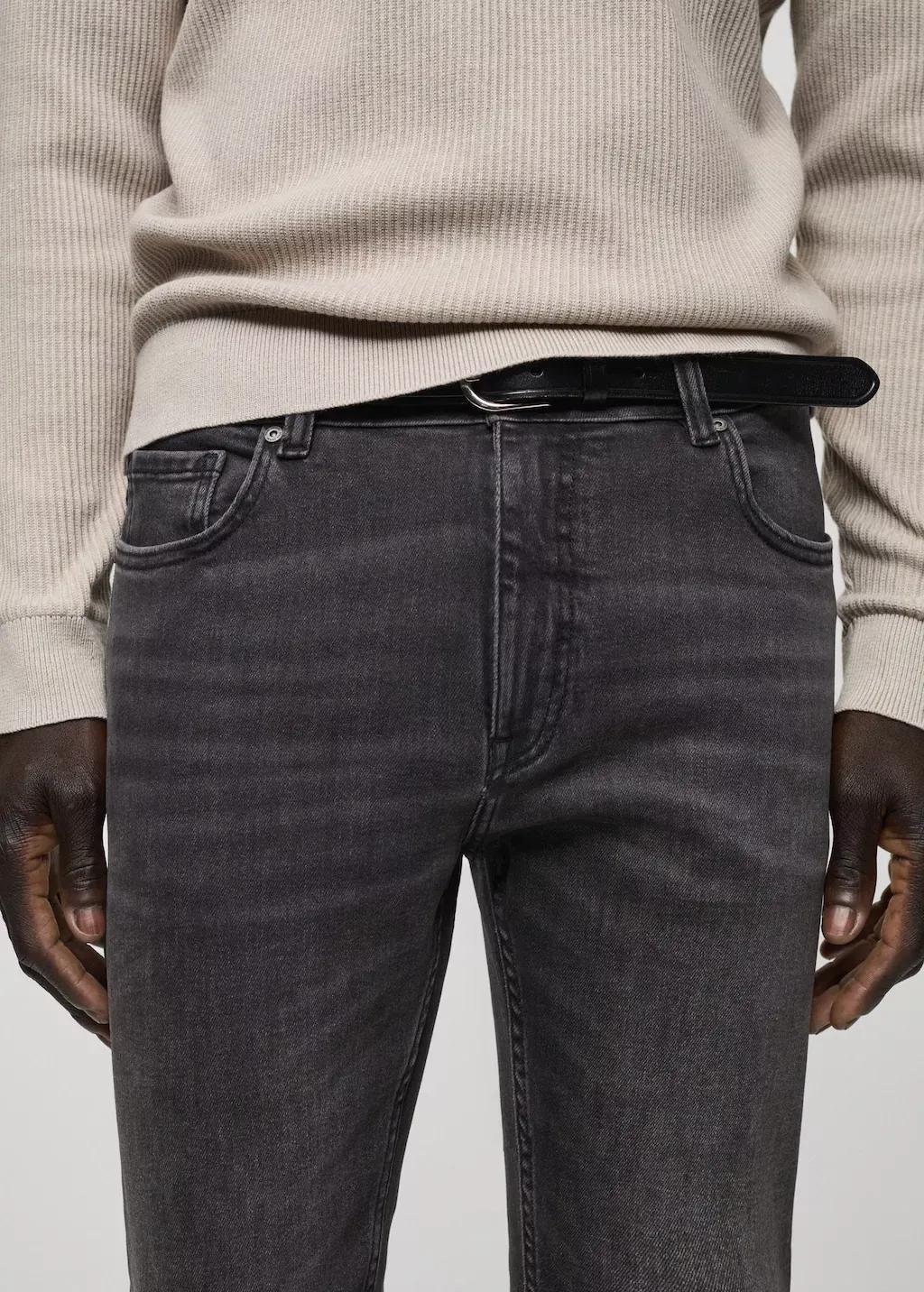 Grey Jude Skinny-Fit Jeans, , large image number 1