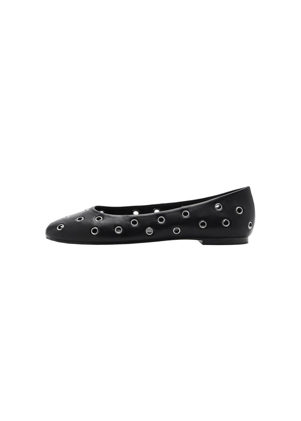 Black Die-Cut Ballerinas, , large image number 2