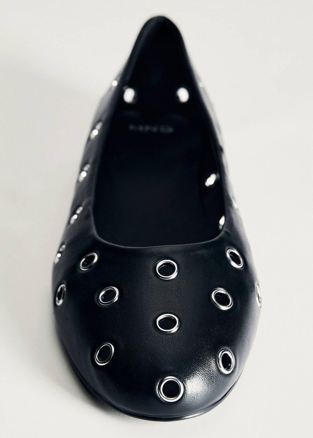 Black Die-Cut Ballerinas, , large image number 5