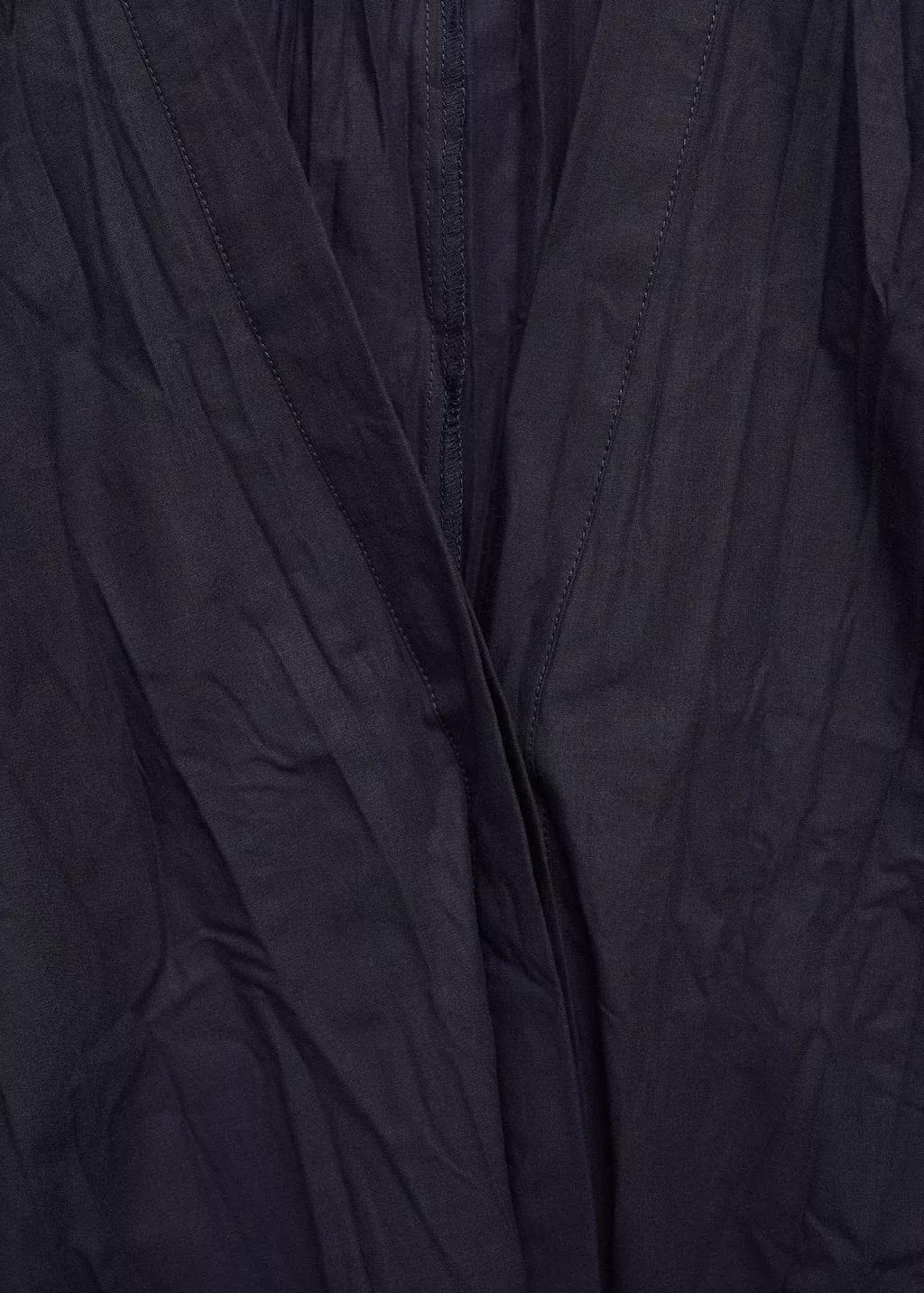 Black Textured Bow Dress, , large image number 5