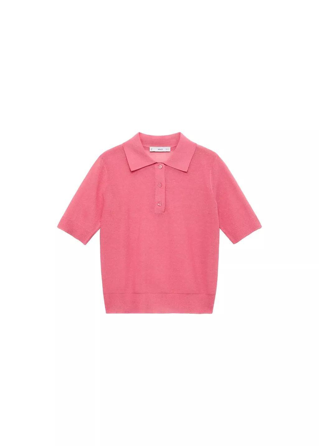 Pink Textured Casual Sweater, , large image number 2