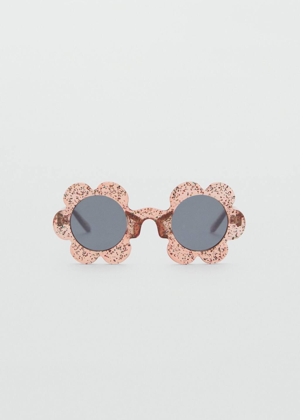 Pink Lt Pastel Flower Sunglasses, Kids Girl, Light-Pastel Pink, large image number 4
