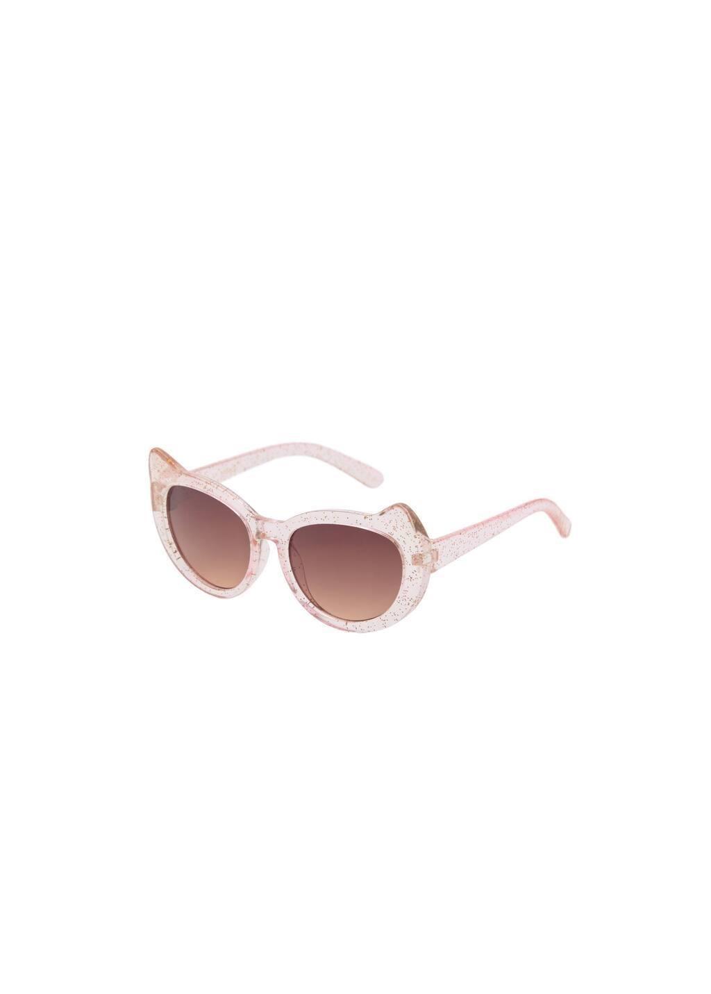 Pink Maxi-Frame Sunglasses, Baby Girl, Pink, medium