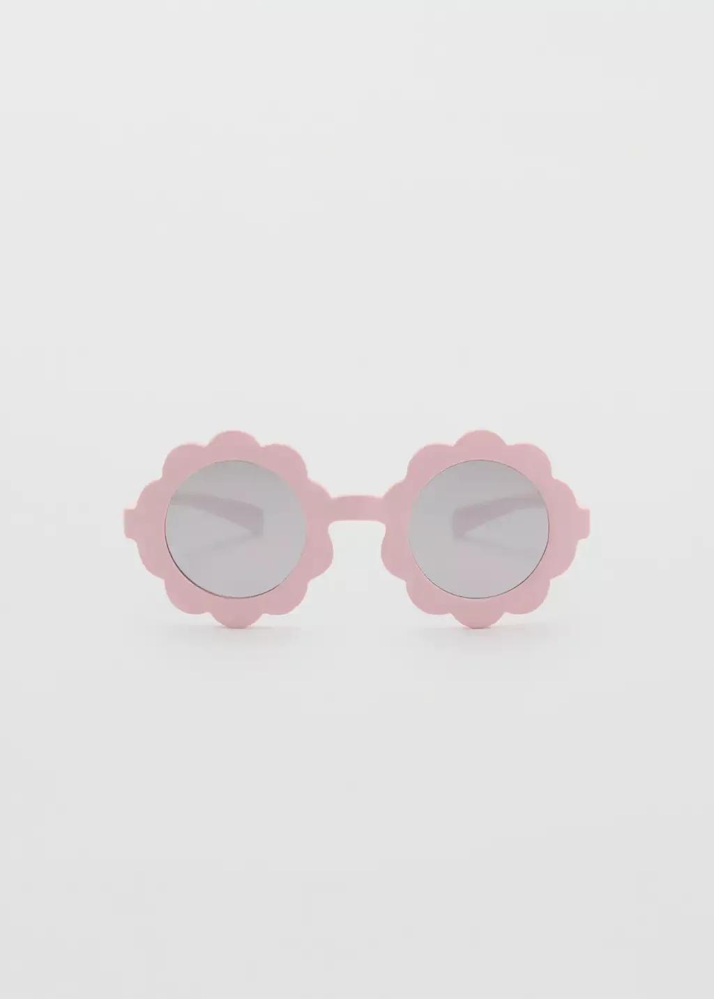 Pink Lt Pastel Flower Sunglasses, Baby Girl, Light-Pastel Pink, large image number 4