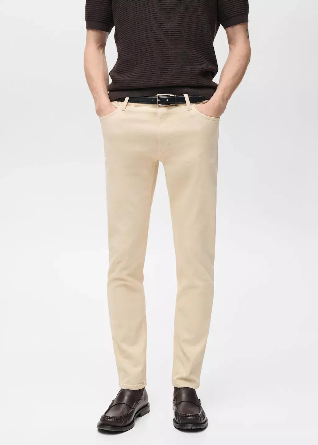 Grey Lt Pastel Slim Fit Ultra Soft Touch Patrick Jeans, , large image number 0