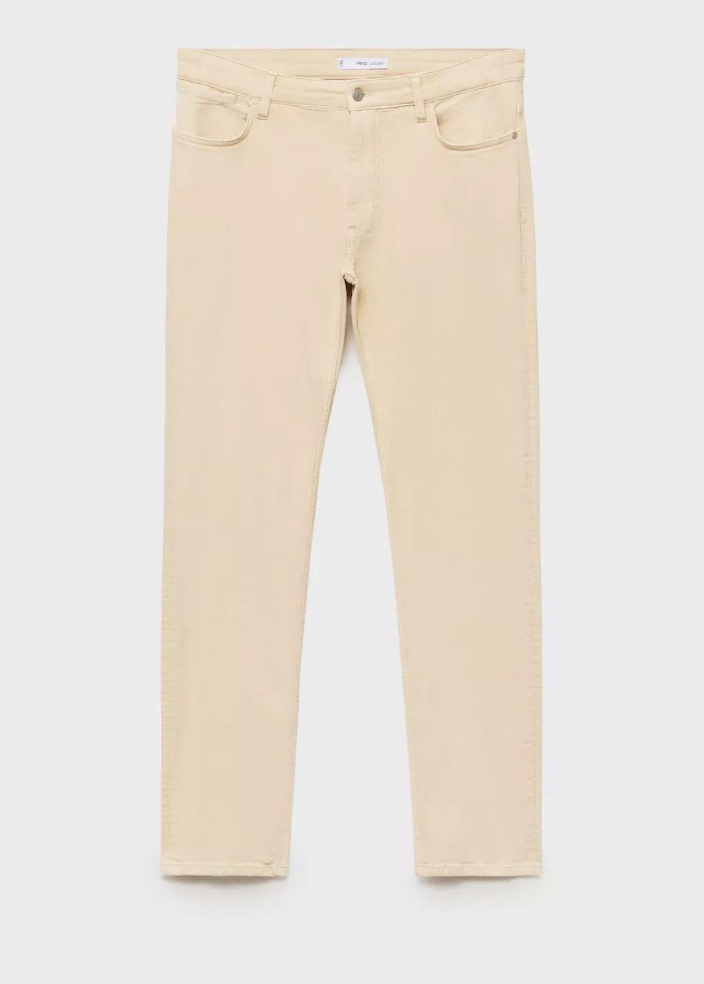 Grey Lt Pastel Slim Fit Ultra Soft Touch Patrick Jeans, , large image number 4