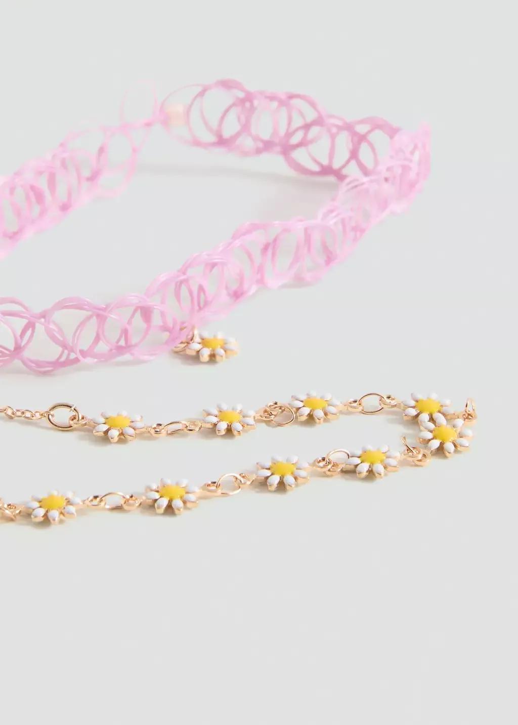 Combined Necklace Pack Girls, Kids Girls, Light-Pastel Purple, large image number 0
