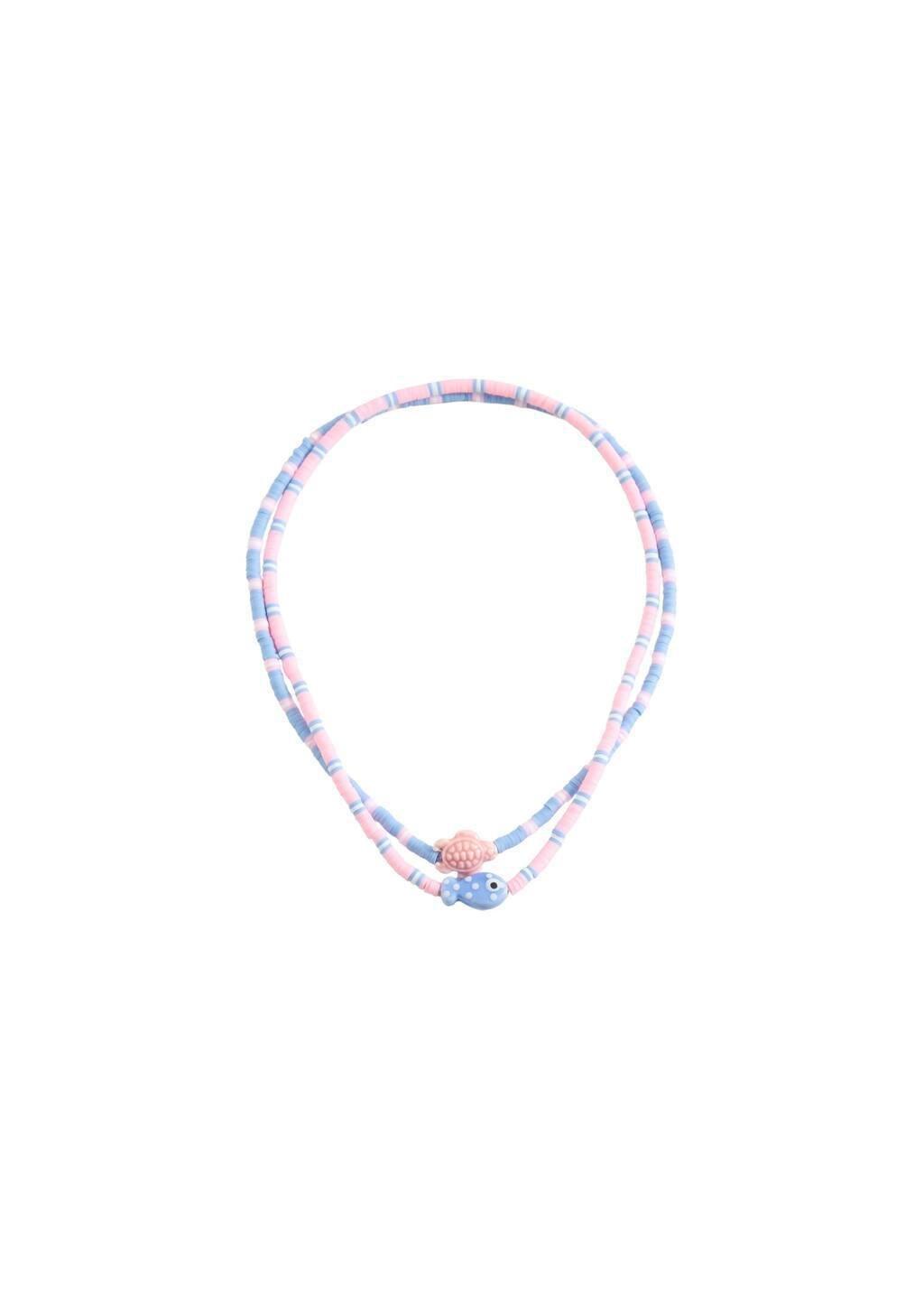 Blue Combined Necklace Pack, Light-Pastel Blue, large image number 1