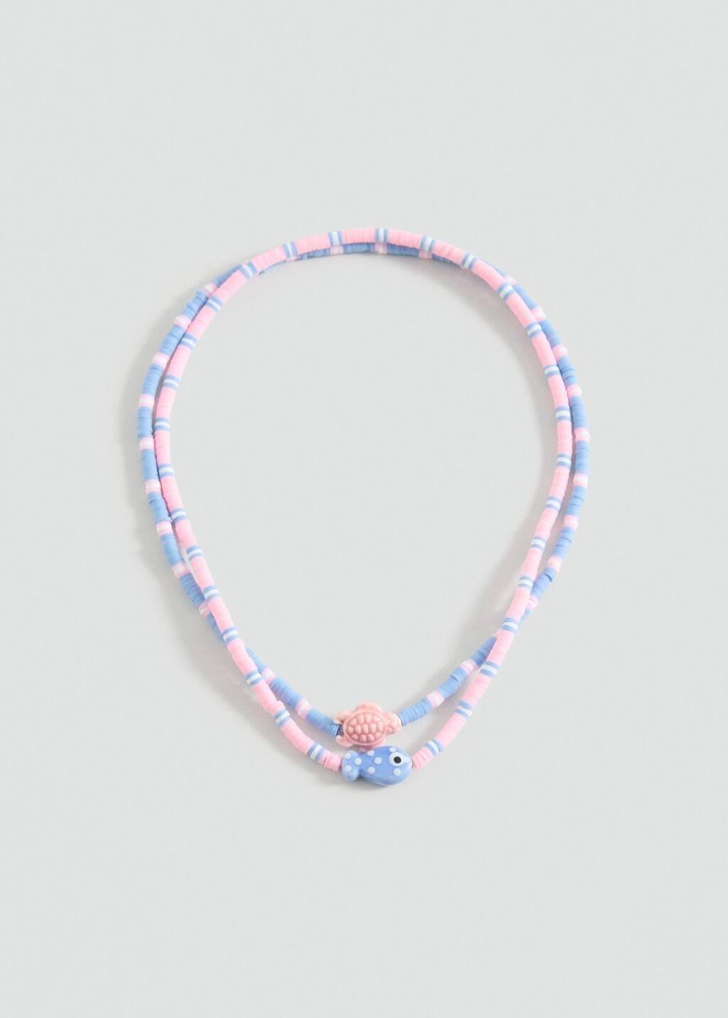 Blue Combined Necklace Pack, Light-Pastel Blue, large image number 2