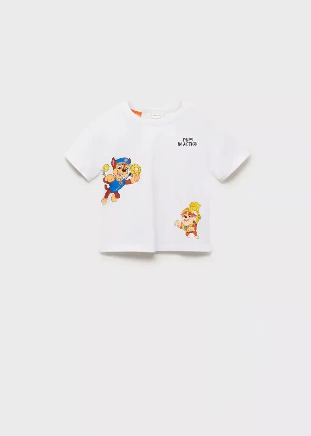 White Paw Patrol T-Shirt, Baby Boy, , large image number 0