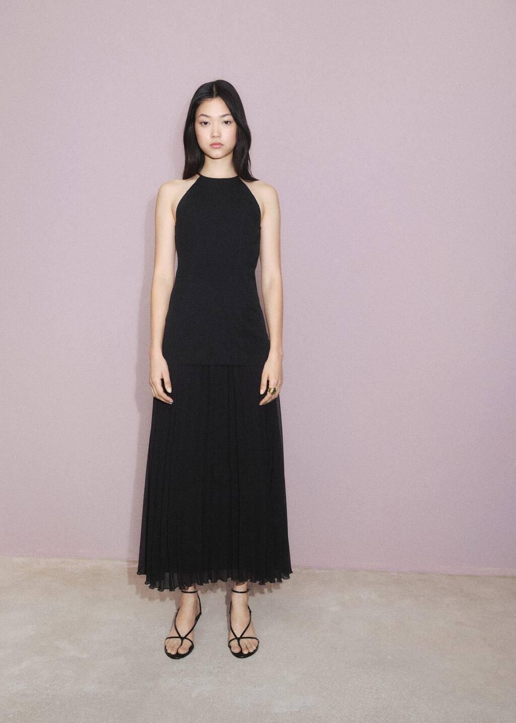 Black A-Line Dress, , large image number 5
