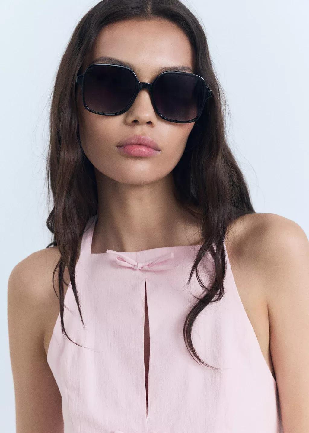 LT-PASTEL PINK Halter top with bows, , large image number 0